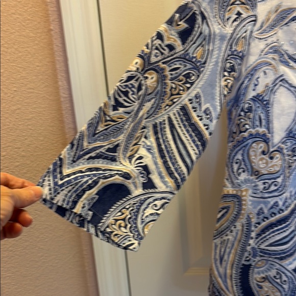 Alfred Dunner 100% linen tunic - Picture 2 of 6